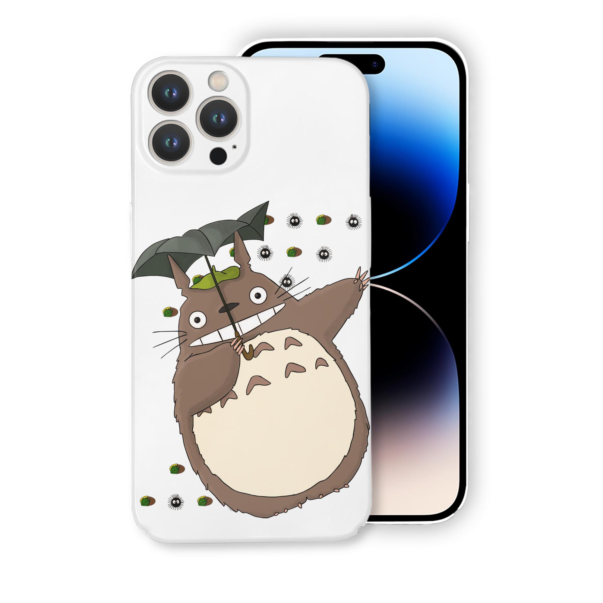 （画像用） となりのトトロ 草壁メイ 草壁サツキ My Neighbor Totoro Satsuki Kusakabe Mei Kusakabe 【iPhone 14シリーズ対応】ハードケース